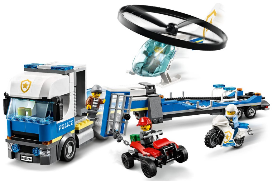 Lego Police Helicopter Transport 60244 | BookSite