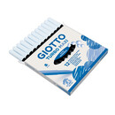 Μαρκαδόροι Giotto Turbo Maxi 12 τμχ Μαύρο