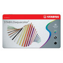 Ξυλομπογιές Stabilo "Aquarel Metal" 36 τμχ