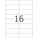 Herma Ετικέτες λευκές 105x37