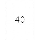 Herma Ετικέτες λευκές 52,5x29,7