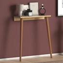 Κονσόλα Επιτοίχια Fiona Megapap από Μελαμίνη Χρώμα oak 60x22x73εκ.