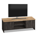 Έπιπλο Τηλεόρασης Cube Megapap Μελαμίνης Χρώμα Pine - Industrial Grey 120x30x40εκ.
