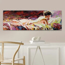 Πίνακας σε Καμβά "naked Girl" Megapap Ψηφιακής Εκτύπωσης 120x40x3εκ.