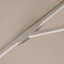 Ομπρέλα Επαγγελματική Juno Megapap Τηλεσκοπική Αλουμινίου Χρώμα Εκρού 4x4m.