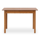 Τραπέζι Bergen Megapap Μασίφ Ξύλο-mdf Επεκτεινόμενο Χρώμα Καρυδί 120/150x68x77εκ.