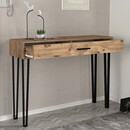 Κονσόλα Μελαμίνης Rochel Megapap Χρώμα Atlantic Pine 120x35x89,8εκ.