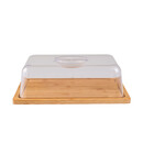 Estia Βαση Τυριων Bamboo Essentials με Πλαστικό Καπακι 24x18x7.5cm