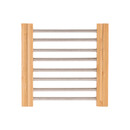 Estia Βαση Μαγειρικου Σκευους Bamboo Essentials me Ανοξειδωτο Ατσαλι Πτυσσομενη 22x21.3x2.2cm