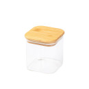 Estia Δοχειο Αποθηκευσης Bamboo Essentials 550ml Γυαλινο με Καπάκι Estia Δοχειο Αποθηκευσης Bamboo Essentials 550ml Γυαλινο με Καπάκι