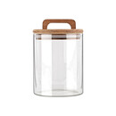 Estia Δοχειο Αποθηκευσης Acacia Γυαλινο 650ml 10x10x14.8cm