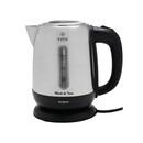 Estia Βραστηρας Black & Inox Ανοξειδωτος 1.2lt 1.630w