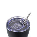 Estia Θερμος Coffee mug Save the Aegean 350ml Midnight Black