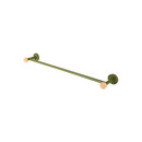 Estia Πετσετοθηκη Επιτοιχια Olive Series  Μονη Μεταλλικη/bamboo 9x65.4x5.2 Λαδι