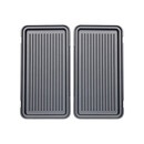Estia Τοστιερα Black & Inox 2 Θεσεων 850w με Αποσπωμενες Αντικολλητικες Πλακες