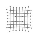 Estia Φρουτιερα Elegant Nickel Black απο Κραμα Ψευδαργυρου