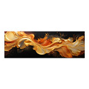 Πίνακας σε Καμβά "abstract Heat Wave" Megapap Ψηφιακής Εκτύπωσης 150x50x3εκ.