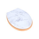 Estia Καπακι Τουαλετας Marble με Μεντεσεδες απο Κραμα Ψευδαργυρου