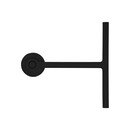 Estia Υαλοκαθαριστηρας Μπανιου με Βεντουζα Μαυρος