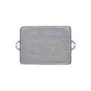 Estia Θηκη Αποθηκευσης non Woven Υφασματινη 60x45x35cm με Παραθυρο Ivory