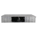Estia Θηκη Αποθηκευσης non Woven Υφασματινη 100x50x20cm με Παραθυρο Ivory