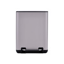 Estia Χαρτοδοχειο Μπανιου Cubic Soft Close 6lt Taupe