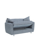 Καναπές Κρεβάτι Διθέσιος ArteLibre JUAN Γκρι 151x82x80cm