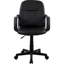 Καρέκλα Γραφείου ArteLibre ABA Μαύρο PVC 53x49x85-97cm