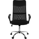 Καρέκλα Γραφείου ArteLibre AΓNΩ Μαύρο PVC 58x60x105-115cm