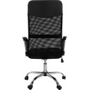 Καρέκλα Γραφείου ArteLibre AΓNΩ Μαύρο PVC 58x60x105-115cm