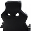 Καρέκλα Γραφείου ArteLibre Gaming ΚΛΕΟΝΙΚΗ Μαύρο/Λευκό 65x72x118-126cm