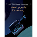 QCY T5 TWS WHITE True Wireless Gaming Earbuds 5.1 Bluetooth Headphones ENC IPX5 Speaker 6mm 5hrs