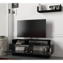 Έπιπλο Τηλεόρασης ArteLibre Sarakino Μαύρο 120x30x44cm
