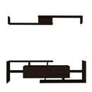 Σύνθετο ArteLibre DREAM Wenge 153.6x25x42cm