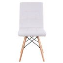 Καρέκλα ArteLibre CUPPLESSUS Λευκό PU 43x55x86cm