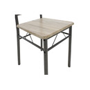 Τραπέζι Σετ (4+1) ArteLibre BLUE DAWN Sonoma 120x68x75cm