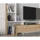 Σύνθετο ArteLibre KENTUCKY Sapphire/Λευκό Μοριοσανίδα 168x30x120cm