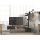 Σύνθετο ArteLibre NEVADA Cordoba/Ανθρακί Μοριοσανίδα 167x29.8x133.5cm