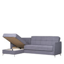 Καναπές Γωνιακός ArteLibre JOAQUIN Γκρι 272x150x90cm