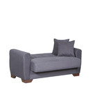 Καναπές Κρεβάτι Διθέσιος ArteLibre DIEGO 2S Γκρι 153x78x80cm
