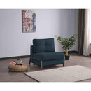 Πολυθρόνα ArteLibre OLIVER Σκούρο Μπλε 87x93x90cm
