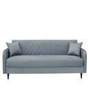 Καναπές Κρεβάτι Τριθέσιος ArteLibre LUKAS Ανοιχτό Γκρι 210x85x84cm