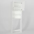 Έπιπλο Πλυντηρίου ArteLibre BIMBA Λευκό Μοριοσανίδα/Μελαμίνη 64x25x188cm