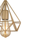 Φωτιστικό Κρεμαστό ArteLibre BIE Αντικέ Μέταλλο 14x80cm