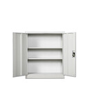 Ντουλάπι ArteLibre DUILIN Ανοιχτό Γκρι Μέταλλο 90x40x90cm