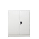 Ντουλάπι ArteLibre DUILIN Ανοιχτό Γκρι Μέταλλο 90x40x90cm