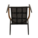 Πολυθρόνα Κήπου ArteLibre LIVINGSTONE Μαύρο/Καφέ Αλουμίνιο/Rattan 56x55x76cm