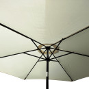 Ομπρέλα Κήπου ArteLibre GRACIOSA Μπεζ/Μαύρο Αλουμίνιο/Ύφασμα Φ3x2.55m