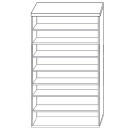 Παπουτσοθήκη ArteLibre OLIVIA Φυσικό Μοριοσανίδα/Μελαμίνη 60x32x180cm