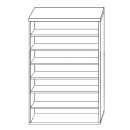 Παπουτσοθήκη ArteLibre SARA Λευκό Μοριοσανίδα/Μελαμίνη 80x40x180cm